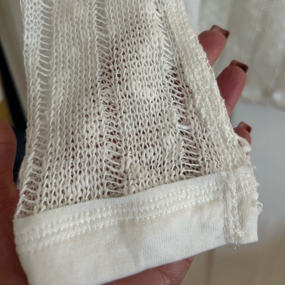 Free People Sandy Tee/NWT/Size L - Picture 4 of 6